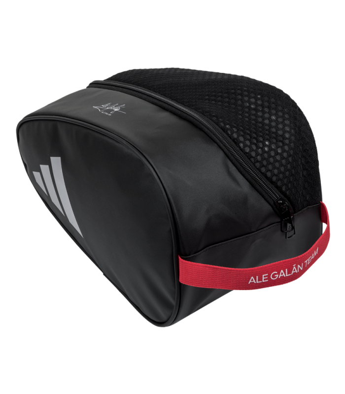 ZAPATILLERO ADIDAS NEGRO/ROJO 3.4-ALE GALÁN