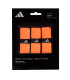 SET DE 3 OVERGRIPS NARANJA ADIDAS
