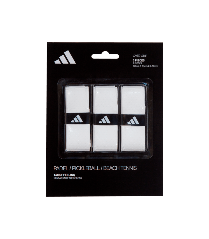 SET DE 3 OVERGRIPS BLANCO ADIDAS